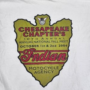 2004 Indian Motorcycle Cheasepeake Chapter 10th Annual with Pocket